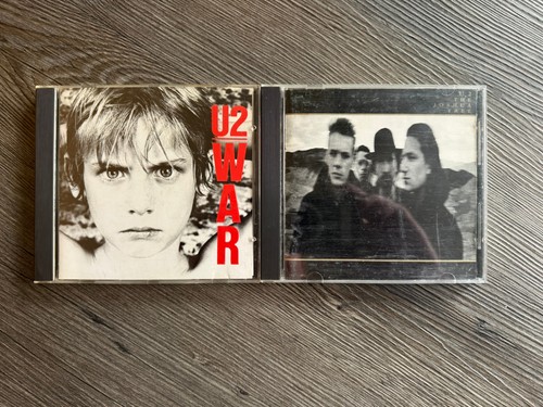 Japan first press cds - u2, (war