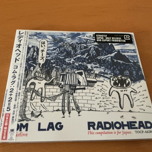 Radiohead com lag japan obi - radiohead,